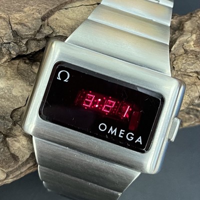 RARE Steel Vintage Retro Omega LED Time Computer 2 TC2 | #244824667
