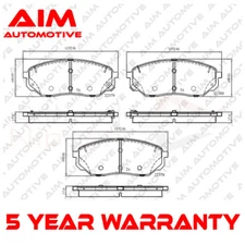 Brake Pads Set Front AIM Fits Kia Sorento 2015- Hyundai Santa Fe 2018-