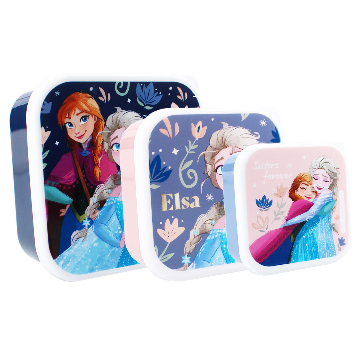 Коробка для закусок Frozen II 3-в-1 с бульоном от Анны и Эльзы для детей