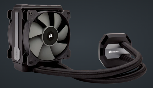 Refroidisseur CPU Corsair H80i V2 AIO Extreme Performance avec roue 120 mm et 2 ventilateurs 120 mm - Photo 2/11