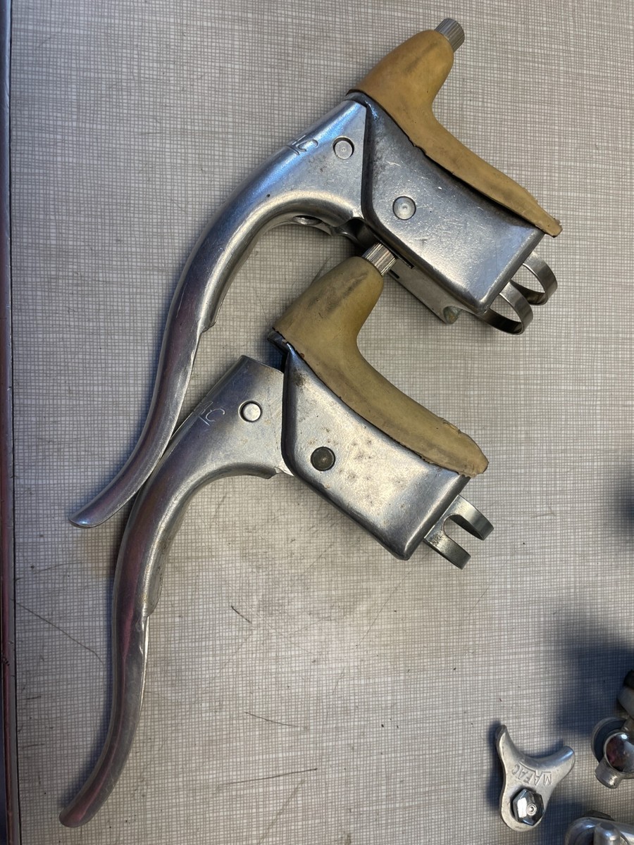 Pair of Mafac Competiton Brakes with quick release cable Pair of Mafac Competiton Brakes with quick release cable