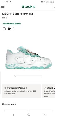 Size 10 - MSCHF Super Normal 2 Low Mint