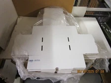 ULINE 8 X 7 X 4 WHITE LITERATURE MAILER SHIPPING BOXES New! 50 Pack Bundle
