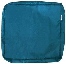 Waterproof Outdoor Seat Chair Patio Cushion Pad Cover Cases 24X22X4 Pacific Blue