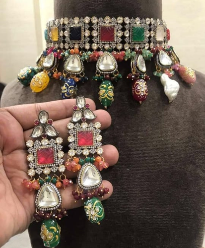 Indian Bollywood Style Polki Kundan 