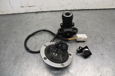 13-18 KAWASAKI NINJA ZX6R IGNITION LOCK KEY SET W/ GAS CAP AND 13-18 KAWASAKI NINJA ZX6R IGNITION LOCK KEY SET W/ GAS CAP AND