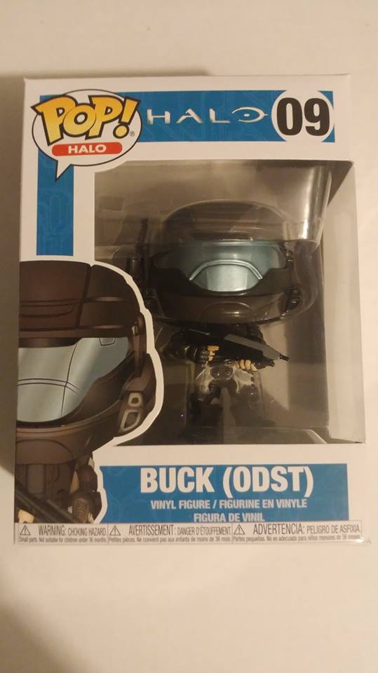 Funko Pop! Games Halo 09 Buck ODST Pop Vinyl Action Figure FU30100
