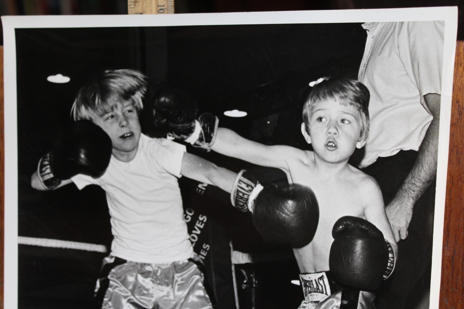 Vintage Photo Youth Golden Glove Boxing ca. 1970's Morristown Alcoa