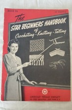  1943 beginners handbook Vintage beginners guide to crochet,knitting and tatting