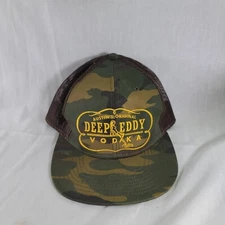 "Austin's Original Deep Eddy Vodka" Camo Snaoback Adjustable Trucker Hat