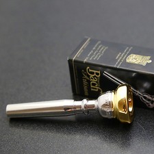 Bach 24K Gold Rim  Cup Artisan Trumpet Mouthpiece, 5C NEW 