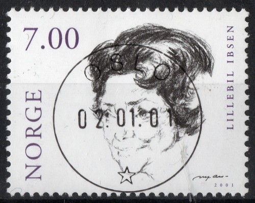 1517 Norway 2001, NK 1418 SON Oslo 02-01-01, canc. on day of issue (OS)