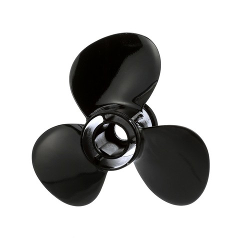 QuickSilver Black Diamond 14 x 11 QA2830X Aluminum Prop Honda 60BFP & 75 - 130HP - Foto 3 di 5