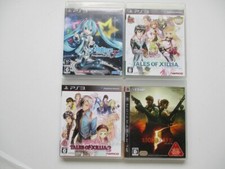 PlayStation 3 Hatsune Miku Project DIVA F Tales of Xillia etc Lot of 4 JP