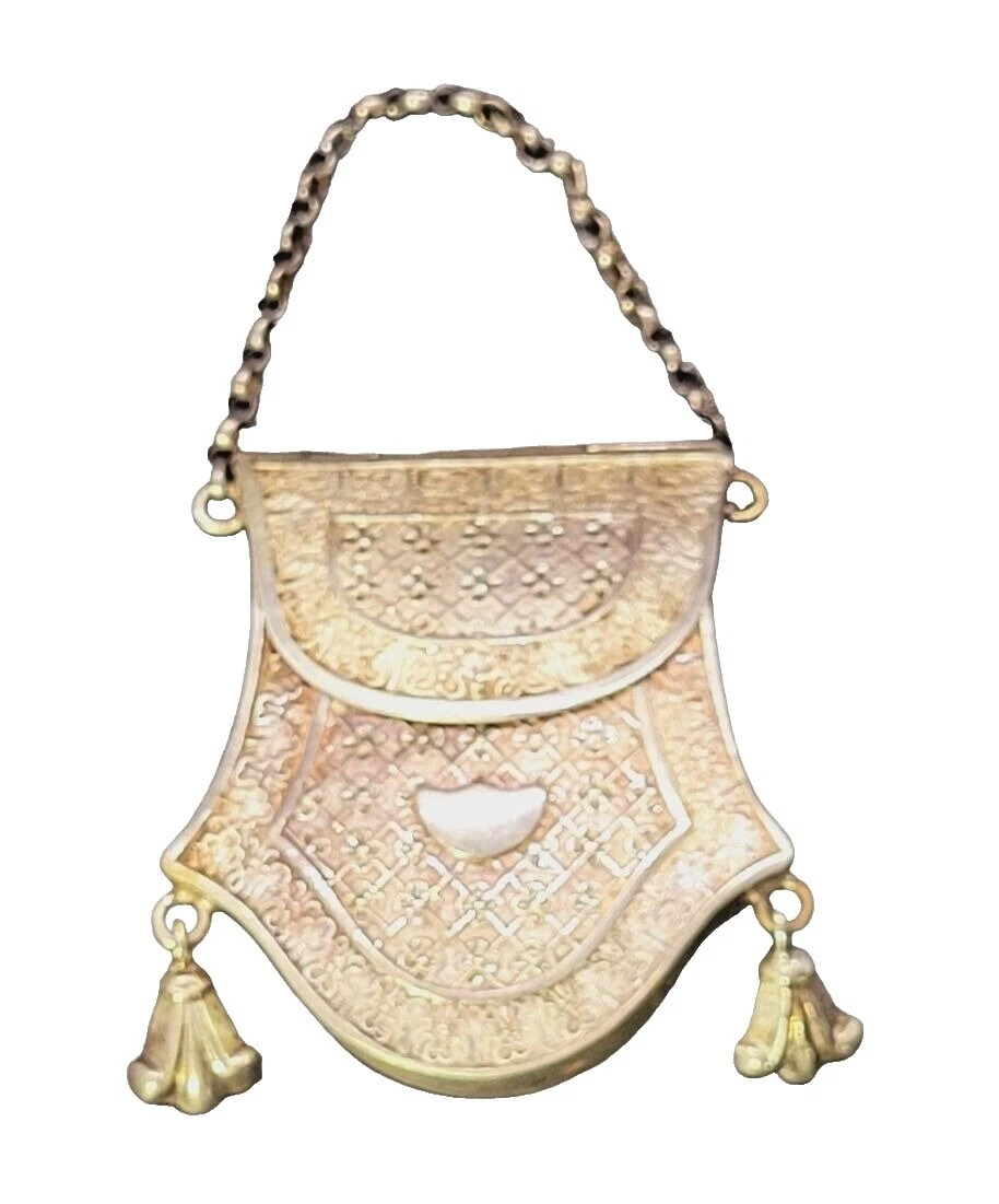 Bolsos vintage de metal victoriana, Bolsos y estuches
