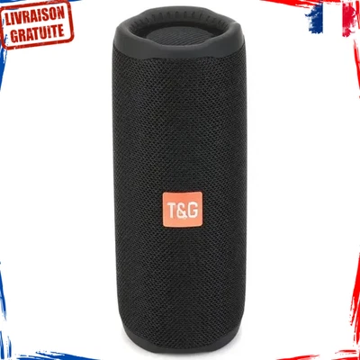 Enceinte Bluetooth Haut-Parleur Portable Lumière LED Micro Intégré Stéréo TWS - Photo 1/4