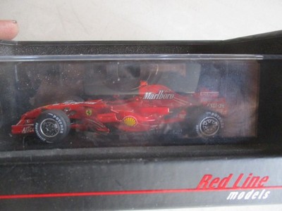 Red Line Models Ferrari F2007 #5 2Nd Brazil F1 GP MARLBORO More