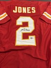 Ronald Jones Autographed Signed Lg Custom Chiefs Jersey-Beckett Witnessed — photo 1