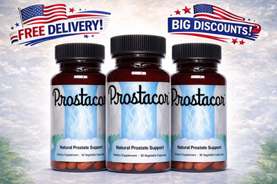 Natural Prostate Support Supplement - Non-GMO, Vegan, Gluten-Free  pack of  3