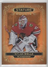 2022-23 Upper Deck Stature Rookies Orange 38/45 Dylan Wells #126 15ok
