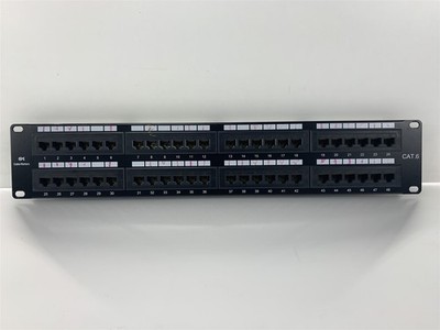 Cable Matters 48-Port CAT6 Ethernet 2U Patch Panel P48T-KAA