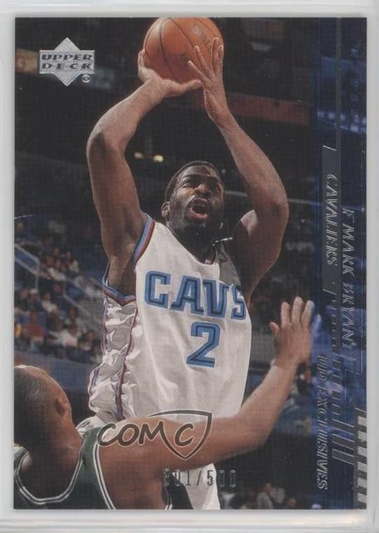 2000-01 Upper Deck Silver UD Exclusives 301/500 Mark Bryant #32 0l1