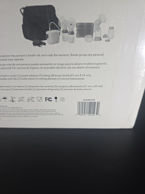 NIB Medela Pump in Style Double Electric Breast Pump Kit 101041359