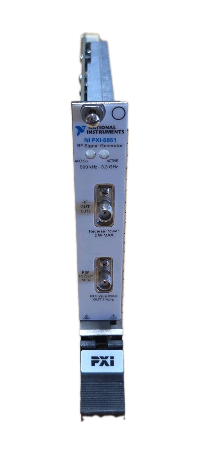 National Instruments NI PXI-5651 PXIe, 3.3 GHz, PXI RF Analog Signal Generator
