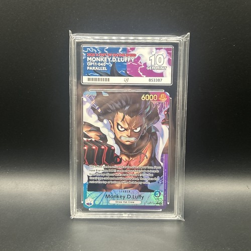 Monkey.D.Luffy (Alternate Art) graded ACE 10 for sale on eBay