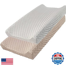 Owlowla Changing Pad Cover 2-Pack Minky Dots Boy Girl  Soft Grey Khaki