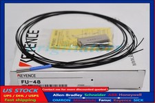 Keyence FU-48 Fiber Optic Sensor FU48 In Box New Free Shipping 1PC 