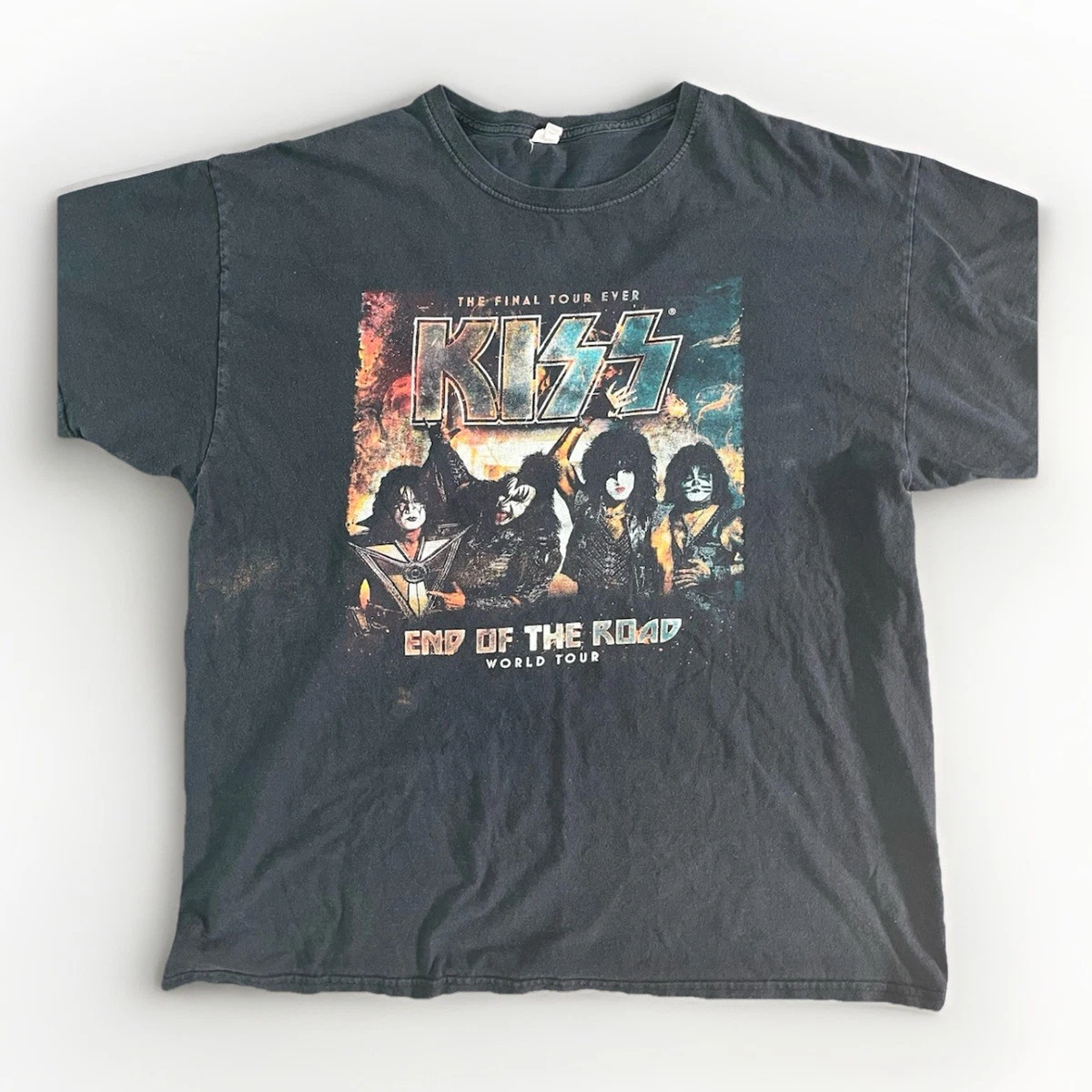 KISS Tour T Shirt Indiana Men's T-Shirts for sale | eBay
