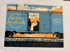 Gabe Dixon & David Ryan Harris Gig Poster Signed 18” x 24” 2016