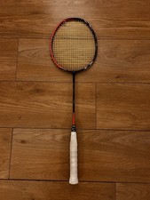 Astrox 99 Badminton Racket (discounted edition), with new 27lbs BG80 strings.