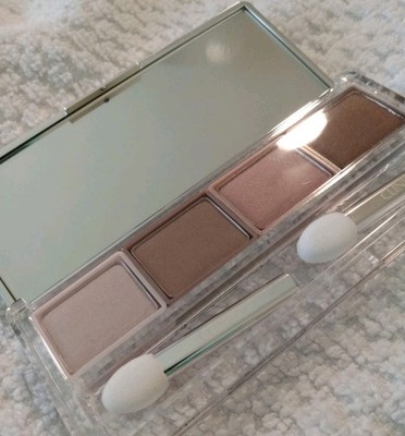 Clinique 06 Pink CHOCOLATE EYE SHADOW QUAD ALL ABOUT SHADOW/4 COLORS NEW Box