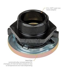 Transfer Tank Vented Fuel Cap w/Threaded Neck,Tank Cap with 2 Inch Base,Fuel ...