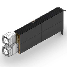 Fits AMD 9300X2 Graphics Card Heat Blower fan