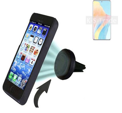 Magnethalterung Lüftungshalter für Oppo Reno 8T 5G Auto Halterung Smartphone H