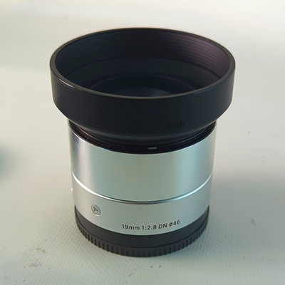 Sigma DN 19mm f/2,8 Autofokus Weitwinkelobjektiv Sony E-Mount Ø46mm