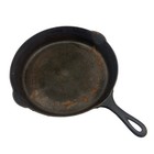 Griswold 717 Erie Cast Iron Skillet w/ Heat Ring 11 Inch WELDED HANDLE — photo 7