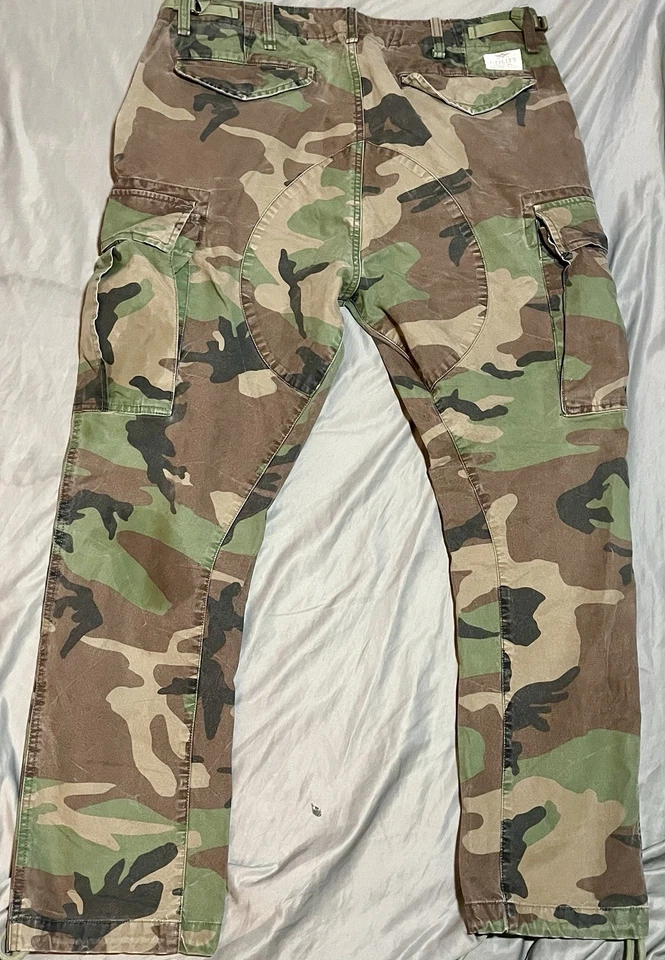 Мужские штаны-карго Polo Ralph Lauren Utility Surplus размер 34x30 камуфляжные прямые штанины - Изображение 2 из 4