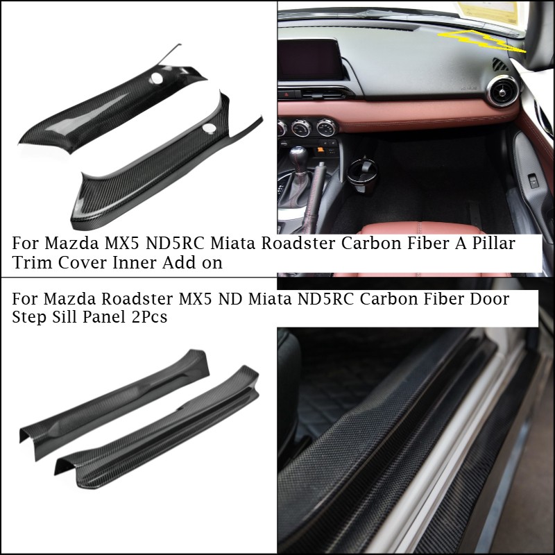 For Mazda MX5 ND Miata ND5RC Door Sill Panel/A-Pillar Inner Side