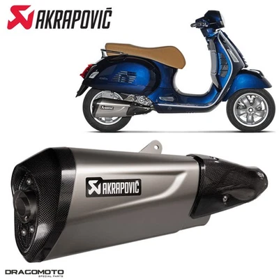 Escape VESPA GTS 300 HPE ABS 75th 2021 AKRAPOVIC RC S-VE3SO11-ZDFSS - Imagen 1 de 4