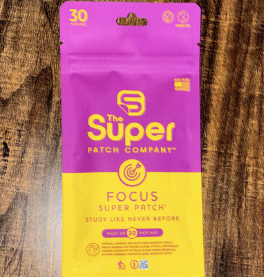 The Super Patch Company Focus Support Hypoallergenic Patch 30 Patches