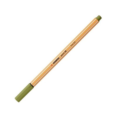 STABILO Fineliner - point 88 - Pack of 1 - Mud Green