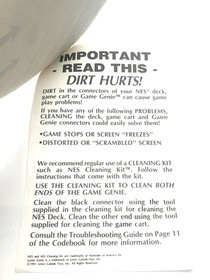 NES Game Genie Video Game Book Vol 1, Vol 2 Vol 3 & OEM Genie Manual (1990)