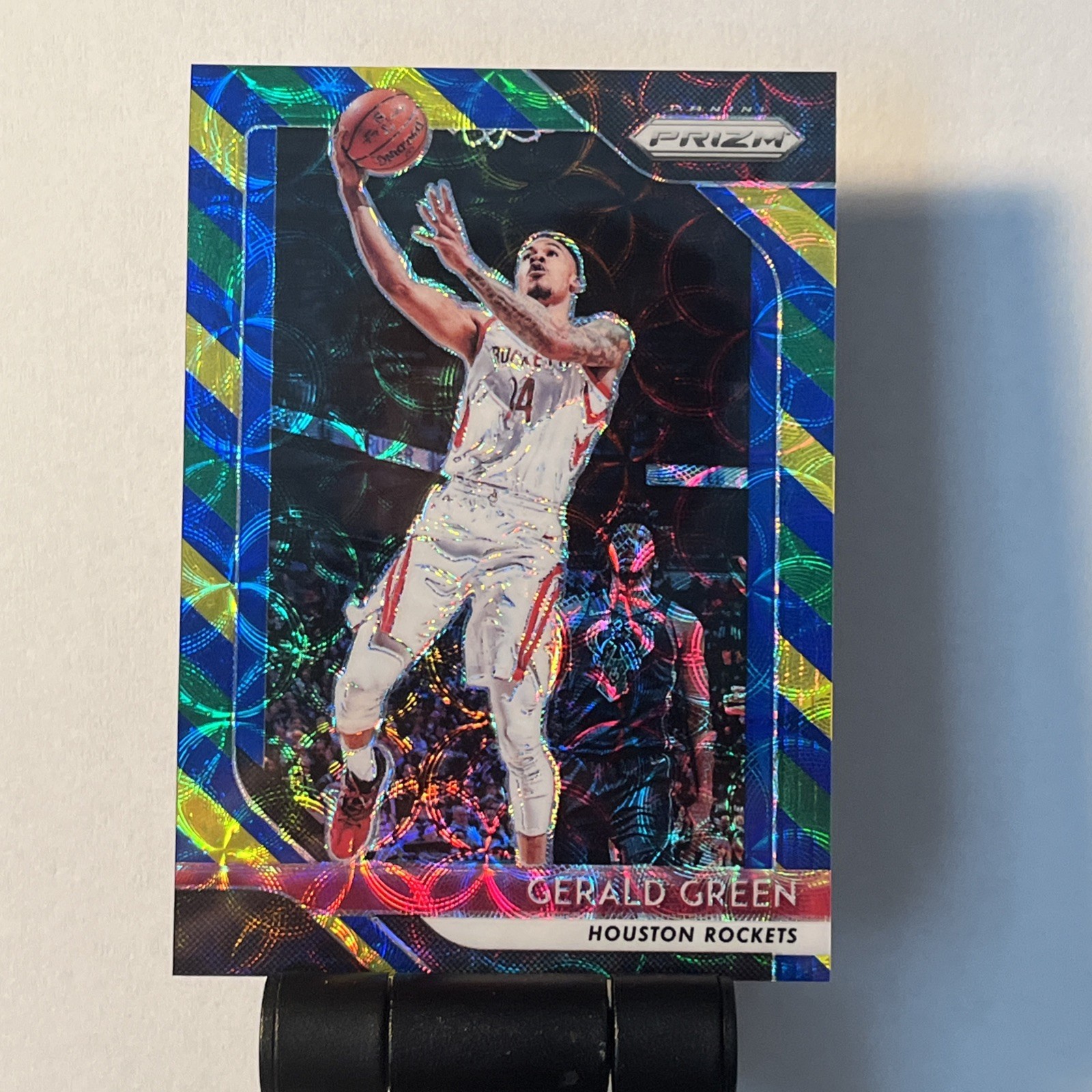 2018-19 Panini Prizm - Gerald Green #84 Choice Blue Yellow & Green Prizm