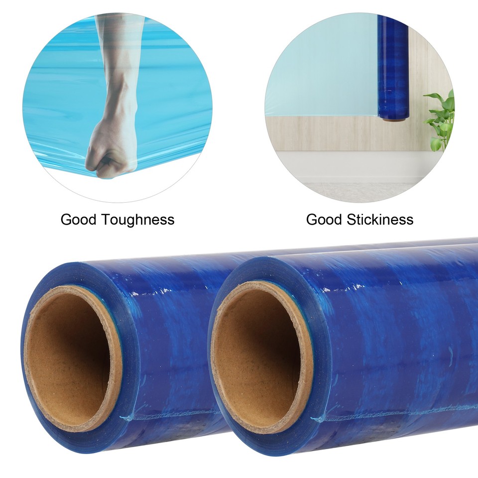 18 Rolls Of 1500ft Stretch Wrap – 80 Gauge Hand Shrink Film, Pallet Pack