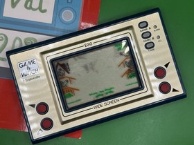 Nintendo Game & Watch Egg EG-26 Widescreen Japan 1981 Serial 07065023 NO RESERVE