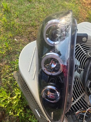 07 vw jetta halo and hid Headlight Assembly with headlight